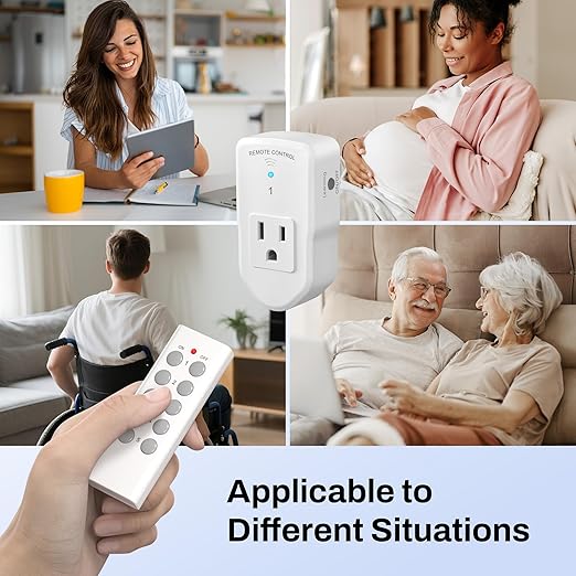 BN-LINK Wireless Remote Control Outlet Electrical Switch - Image 5