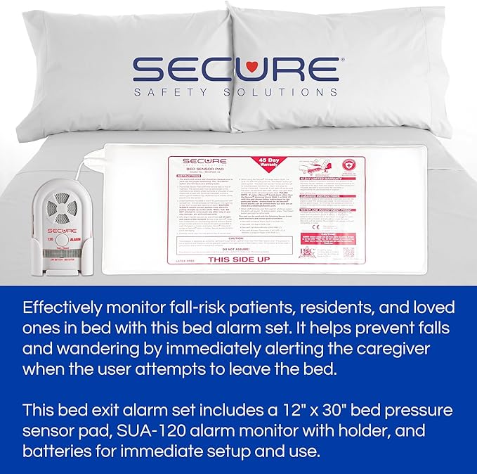 Secure Bed Exit Alarm for Elderly Adults Fall Prevention - Image 3