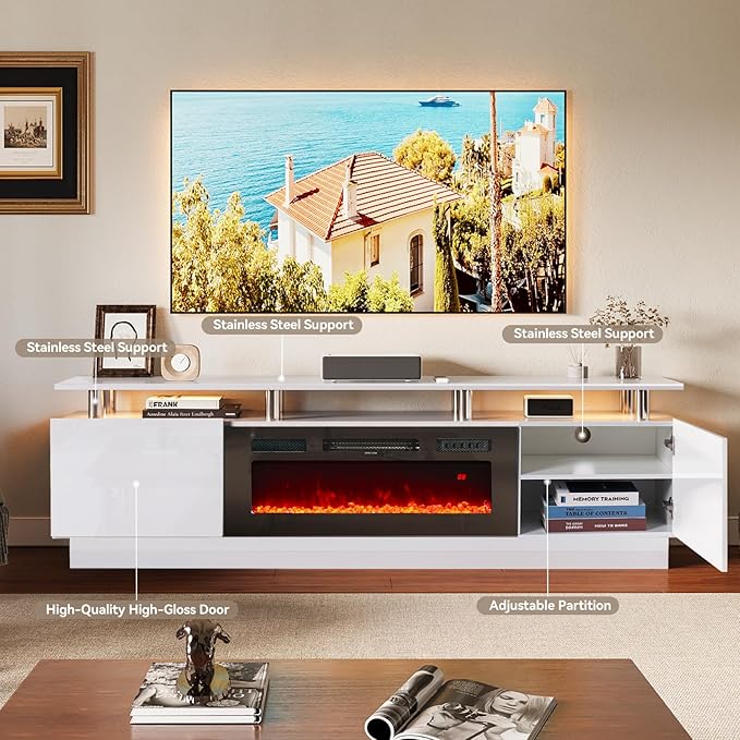 oneinmil Fireplace TV Stand - Image 7