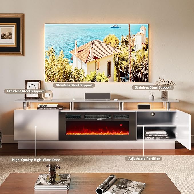oneinmil Fireplace TV Stand - Image 6