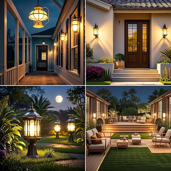Laios Dusk to Dawn Sensor E26 Light Bulb, 7W LED Outdoor Photocell Lighting Bulb - Image 4