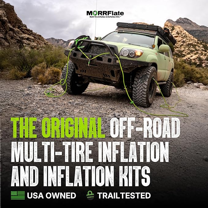 MORRFlate Air Hub + Air Hub Hoses Quad 125" Wheelbase 4 Tire Inflation - Image 7