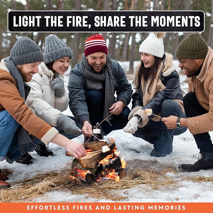 10lb Fatwood Fire Starter Sticks | 100% Natural Fire Starters - Image 9