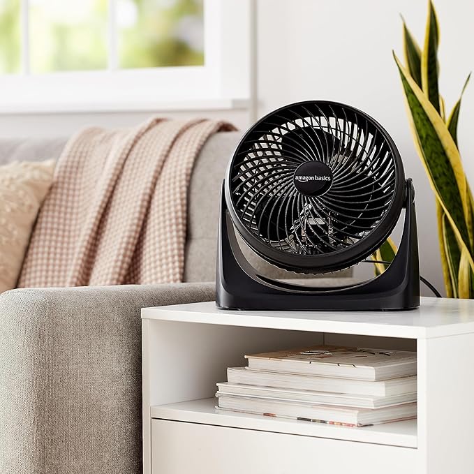 Amazon Basics Air Circulator Fan, Desk Fan - Image 5