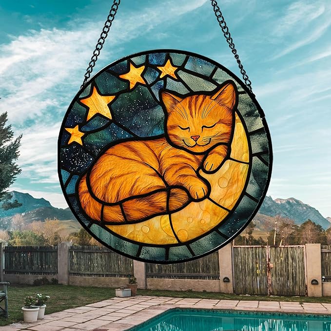 AMDERVEN Stained Glass Window Hanging - Image 3
