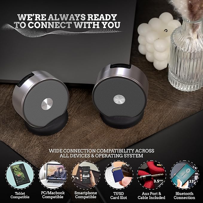 Long Run Technologies Stereo Bluetooth Speakers - Image 8