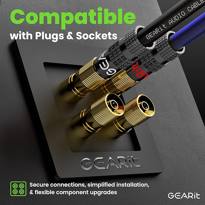 GEARit Pro Series 16AWG Speaker Wire, 16 Gauge Speaker Wire Cable Great Use - Image 7