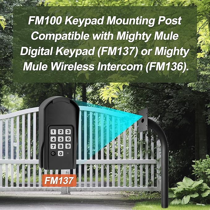 LUKYER FM100 Keypad Mounting Post，Compatible - Image 2