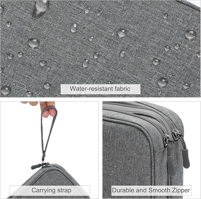 FYY Electronic Organizer, Large Travel Cable Organizer Bag Pouch Electronic - Image 4