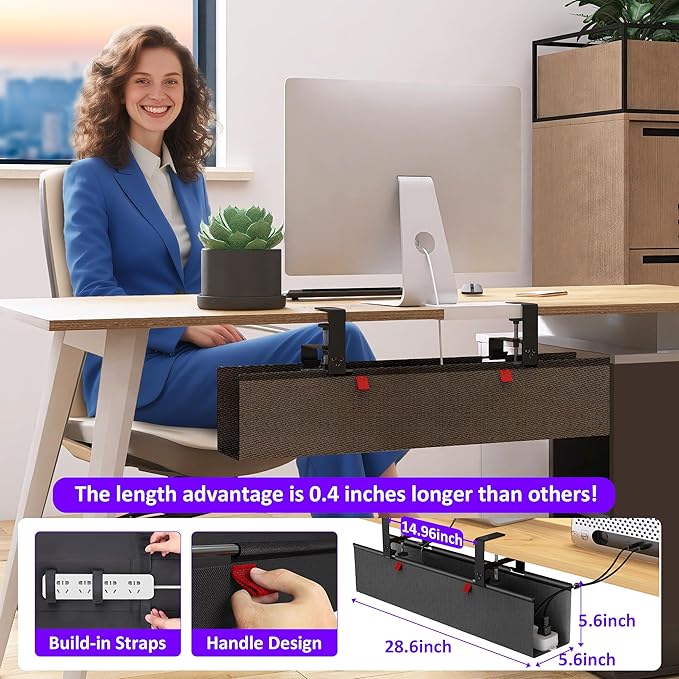 Cotohim Under Desk Cable Management Tray - Image 7