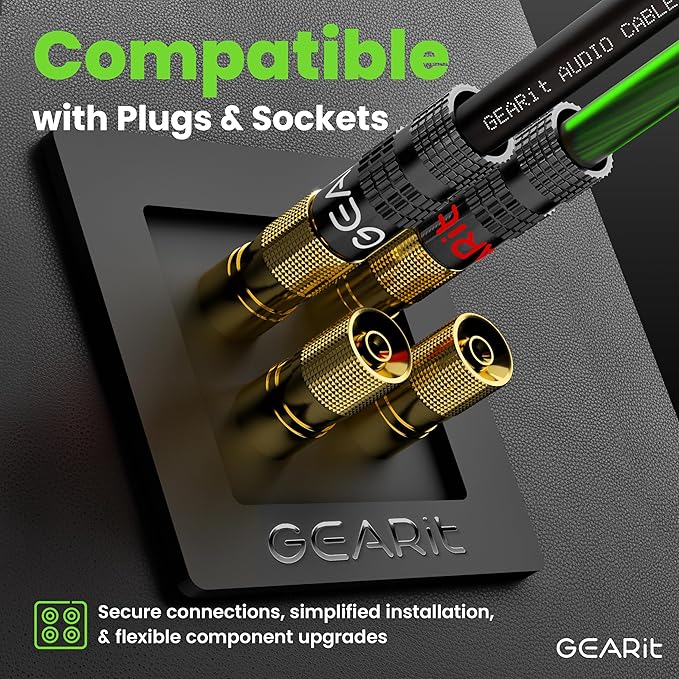 GEARit Pro Series 16AWG Speaker Wire, 16 Gauge Speaker Wire Cable Great Use - Image 7