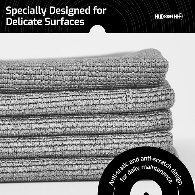Hudson Hi-Fi Anti Static Microfiber Record Cleaning Cloth - Image 8