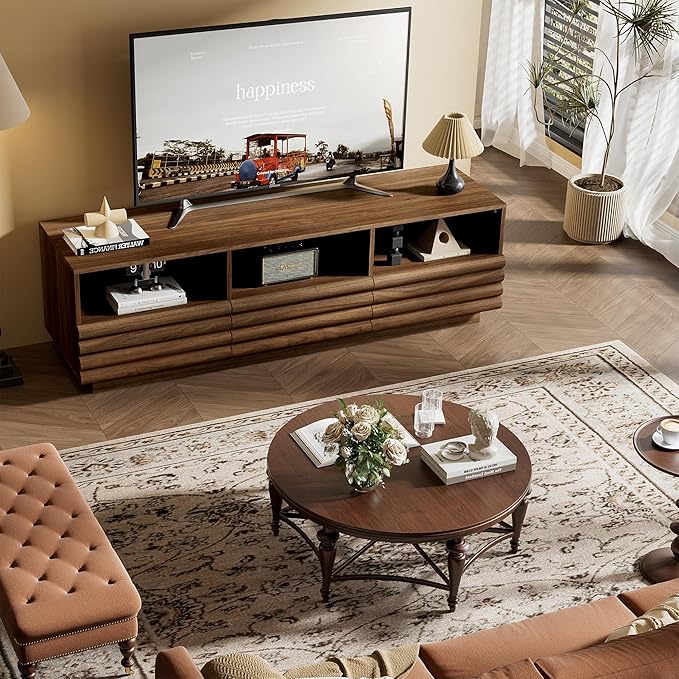MAISONARIA Mid-Century Modern TV Stand - Image 6
