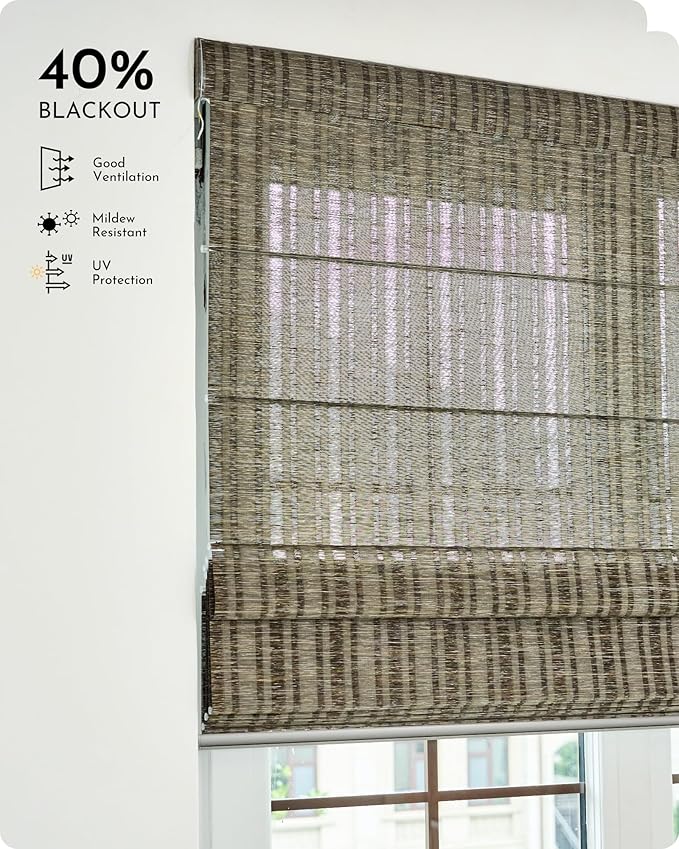 Graywind Smart Natural Roman Shades Compatible - Image 6