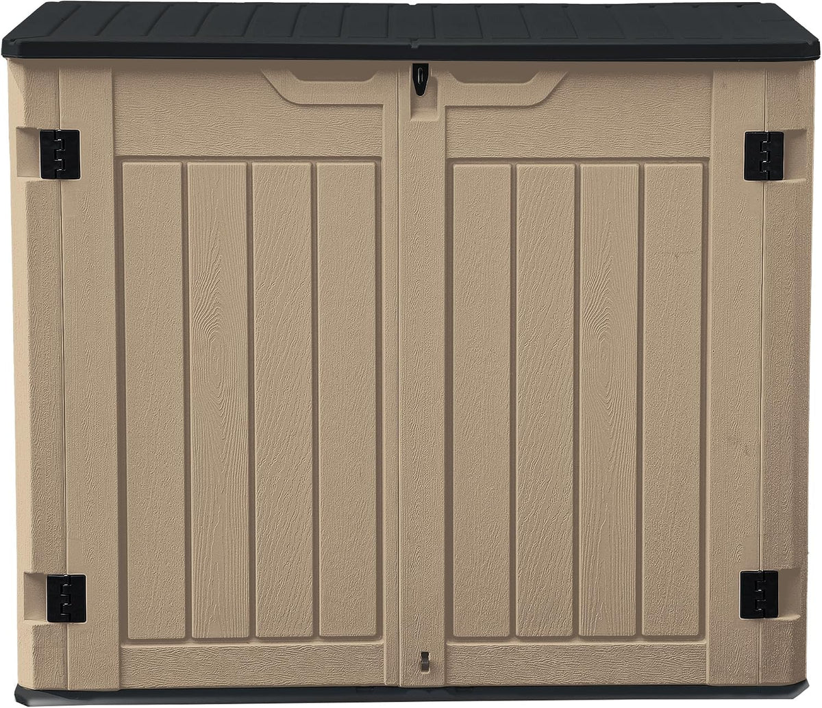 dwvo 35 cu ft outdoor horizontal storage shed, main product view