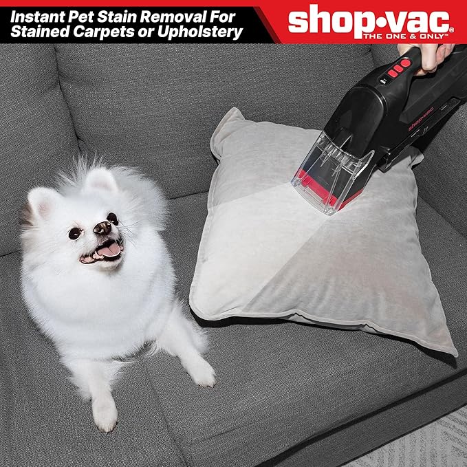 Shop-Vac 3-in-1 Cordless Spot Cleaner, Handheld Upholstery Cleaner - Image 6