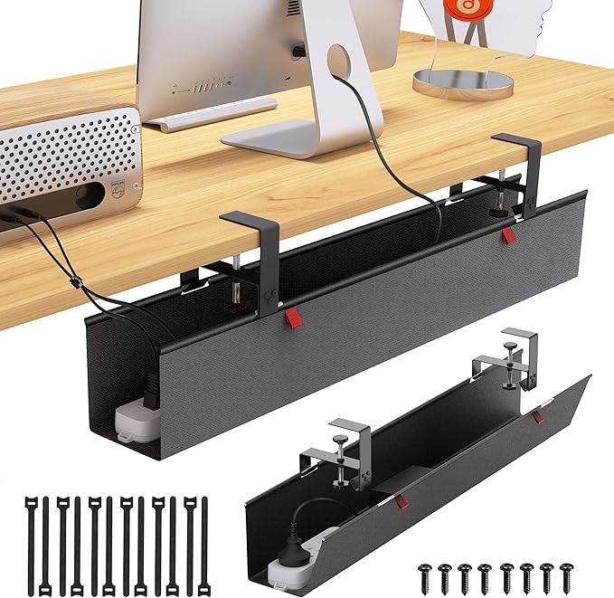 Cotohim Under Desk Cable Management Tray by Cotohim