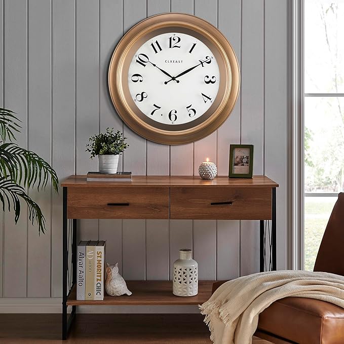 CLXEAST 18 Inch Glow in The Dark Wall Clocks - Image 6