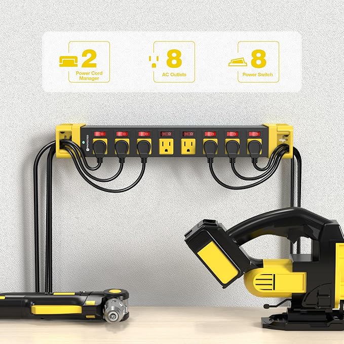 Power Strip with Individual Switches - Image 3
