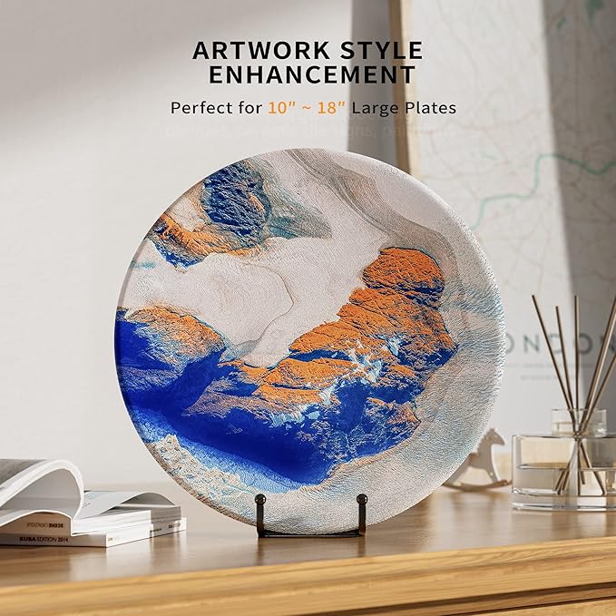 IPAME 8 Inch Large Plate Stands - Image 5