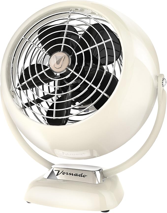 Vornado VFAN™ Jr. Vintage Fan, Small Metal Retro Air Circulator by Vornado