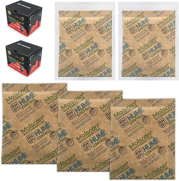Wisesorb 30 Pack 85% RH Size 8 Two-Way Humidity Control Packs by Wisesorb