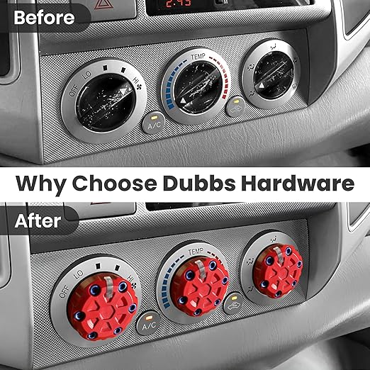 2nd Gen Tacoma Accessories AC Knob Upgrade - Image 5