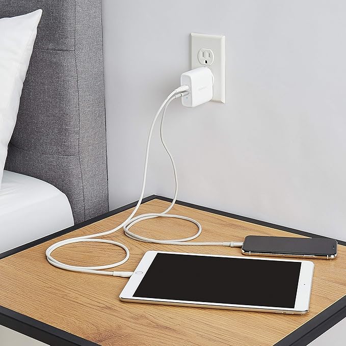 Amazon Basics 36W Two-Port USB-C Wall Charger - Image 6