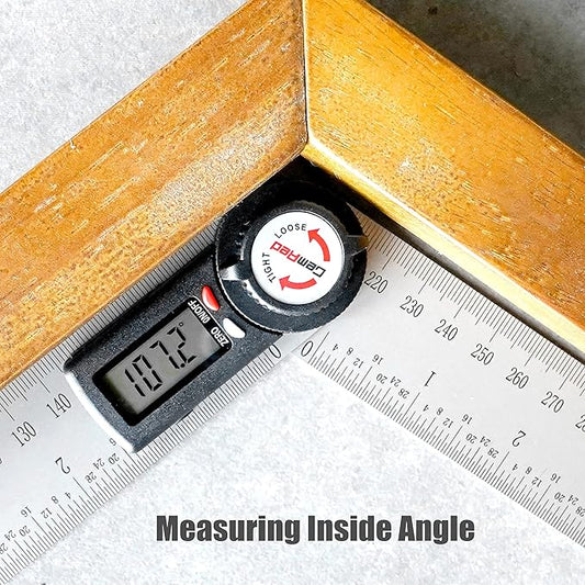 GemRed 82305 Digital Angle Finder Protractor-Stainless steel - Image 3