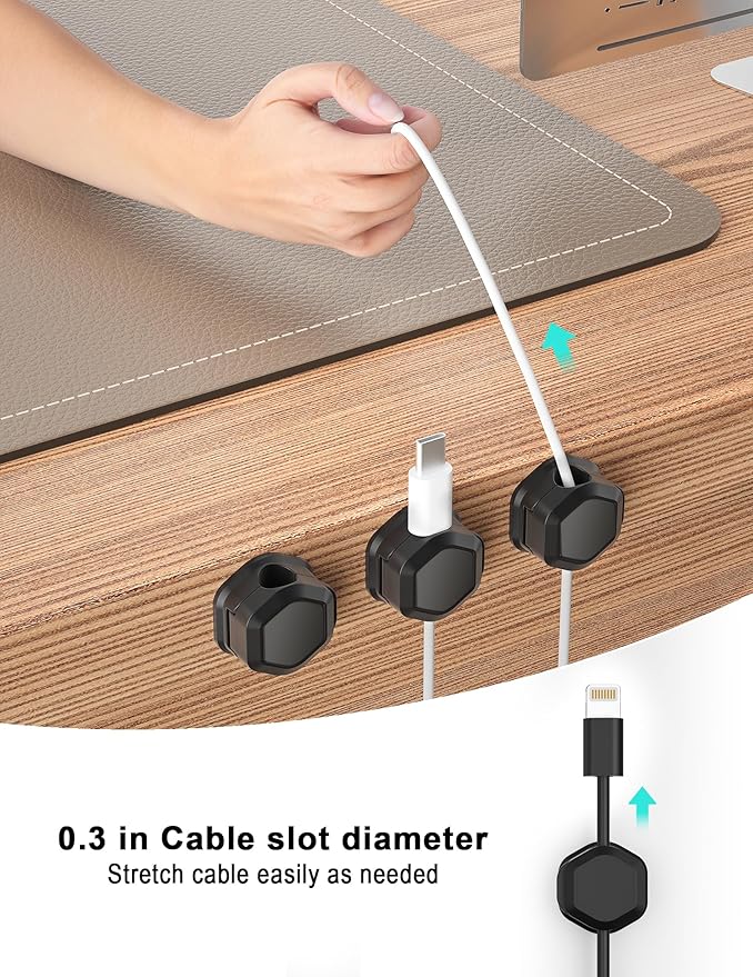 8 Pack Cord Organizer - Image 3