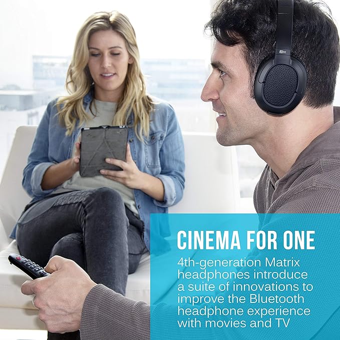 MEE audio Matrix Cinema Bluetooth Wireless Over-Ear High Resolution Stereo - Image 2