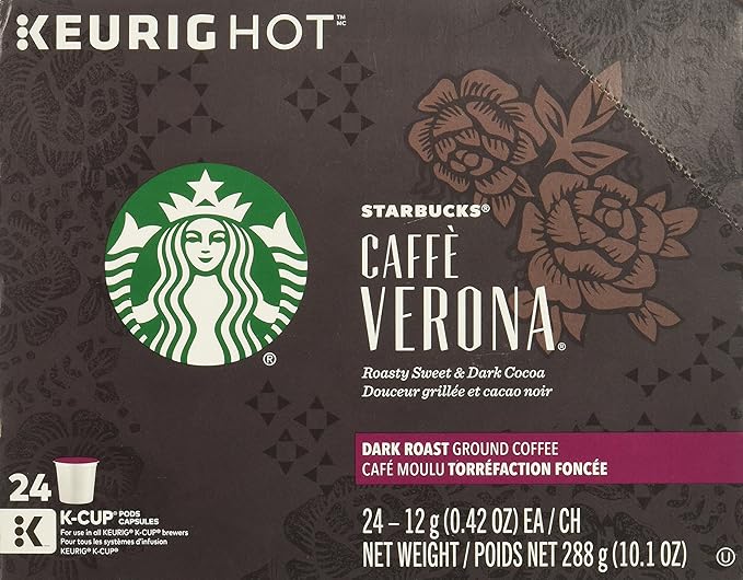 Starbucks K-Cup Coffee Pods—Dark Roast Coffee—Caffè Verona - Image 3