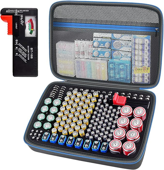 Battery Organizer Storage Holder Case Box by ALKOO