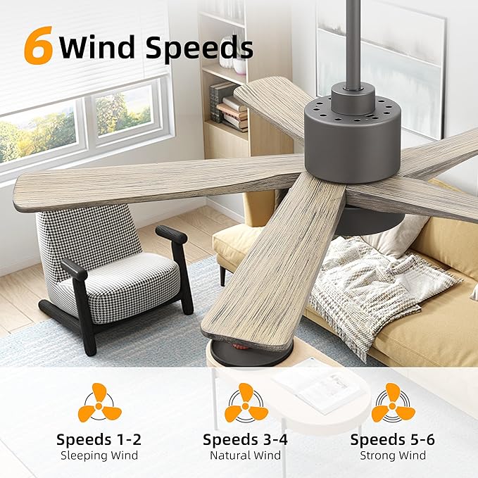 WINGBO 48 Inch DC Ceiling Fan - Image 7