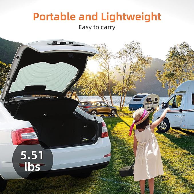 Portable Projector Screen with Stand Outdoor: Camping Projection Screen 80 inch - Image 3
