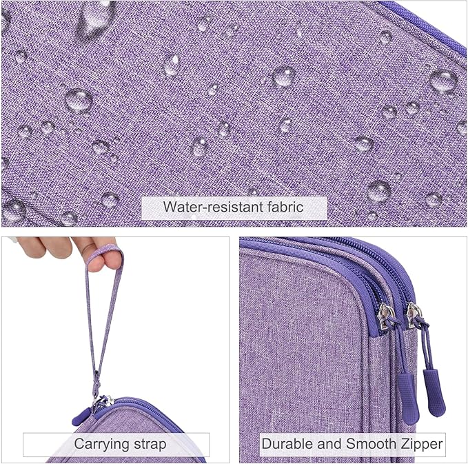 FYY Electronic Organizer, Travel Cable Organizer Bag Pouch Electronic - Image 4