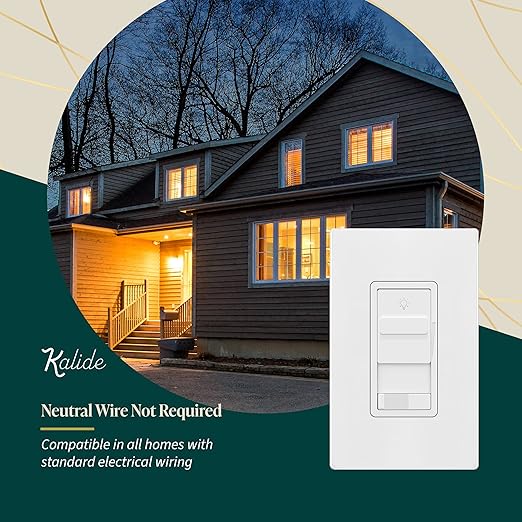TOPGREENER Dimmer Light Switch for 200W Dimmable LED/CFL Lights, Single - Image 5