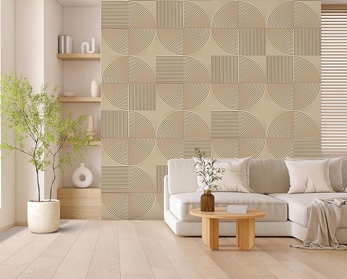 From Plain To Beautiful In Hours 9002 Arc Swell PVC 12 in x 12 in Peel and - Image 8