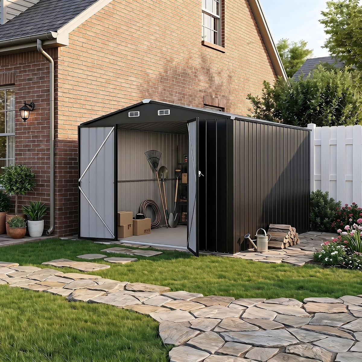 lausaint home 10 x 12 ft outdoor storage, main product view