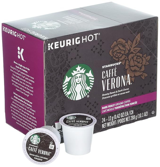 Starbucks Coffee K-Cup Pods, Caffe Verona, 32 CT - Image 2