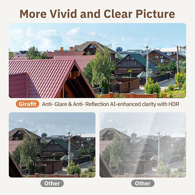 Girafit 3MP 2K Window Camera, 2.4GHz & 5GHz WiFi Indoor Cameras - Image 7