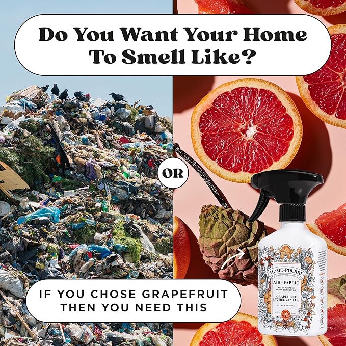 Home-Pourri Air + Fabric Multi-Purpose Odor Freshener Spray, Grapefruit Lychee - Image 9