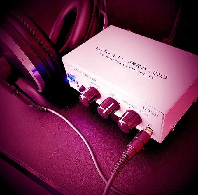 DYNASTY PROAUDIO UA2D USB Phono Preamp - Image 5