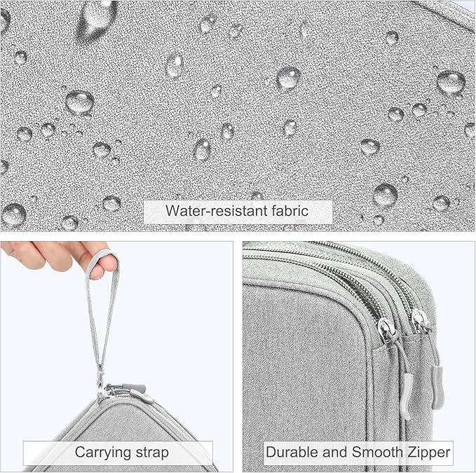 FYY Electronic Organizer, Large Travel Cable Organizer Bag Pouch Electronic - Image 4