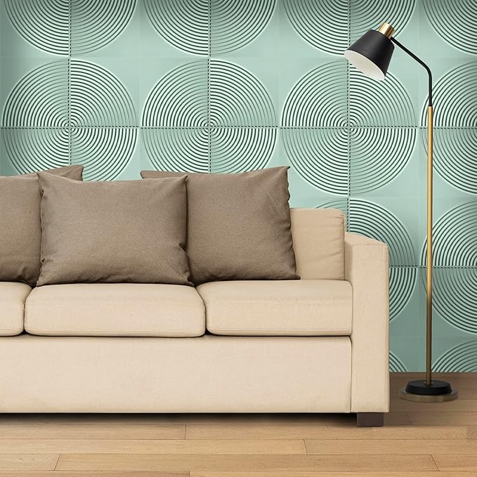 From Plain To Beautiful In Hours 9002 Arc Swell PVC 12 in x 12 in Peel and - Image 12