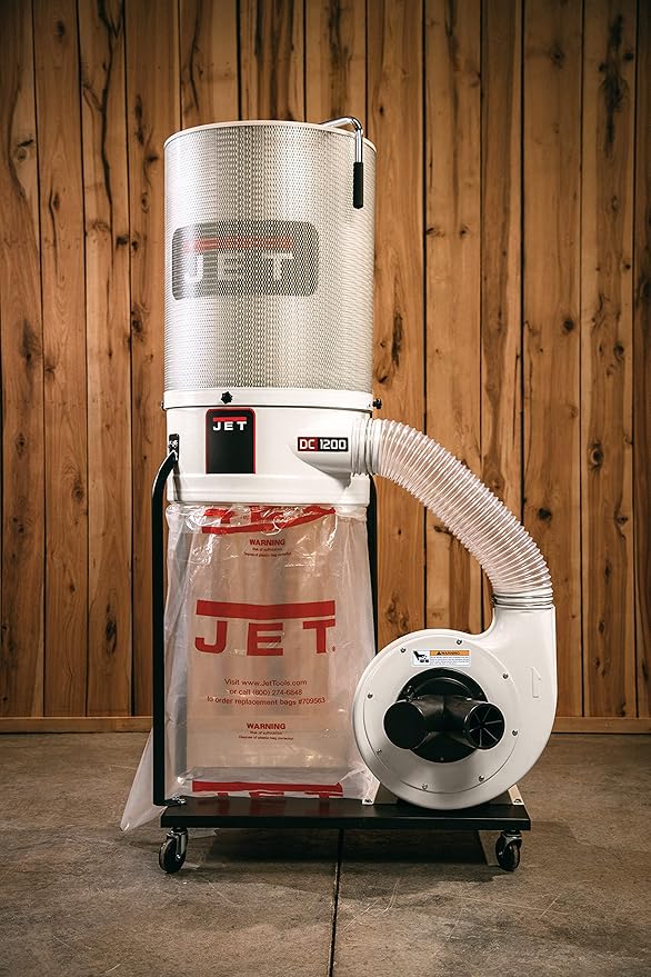 JET Vortex Cone Dust Collector, 2-Micron Canister Filter, 2 HP, 230V 1Ph - Image 6