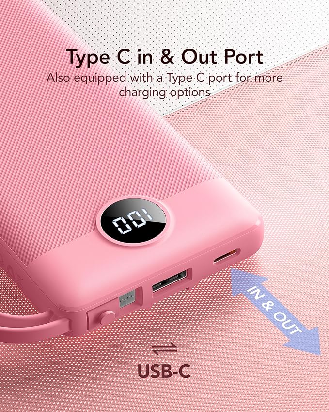 VRURC Portable Phone Charger, Travel Portable Charger - Image 5