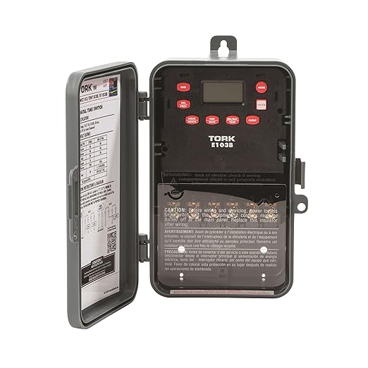 NSI Multipurpose Control 24 Hour Time Switch, 120-277 VAC Input Supply - Image 5