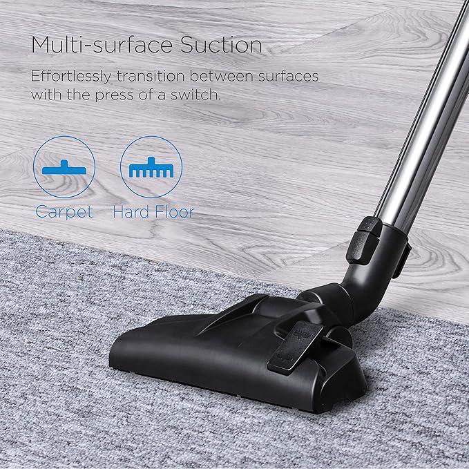 Eureka Bagless Canister Vacuum Cleaner, Lightweight Vac - Image 2
