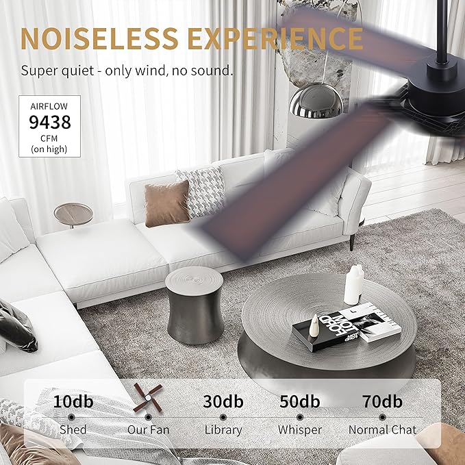 WINGBO 72 Inch Ceiling Fan - Image 8